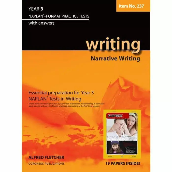 Writing Year 3 - NAPLAN* Format Practice Tests (Narrative Writing)