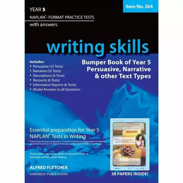 Writing Skills Bumper Book Year 5 NAPLAN* Format Practice Tests