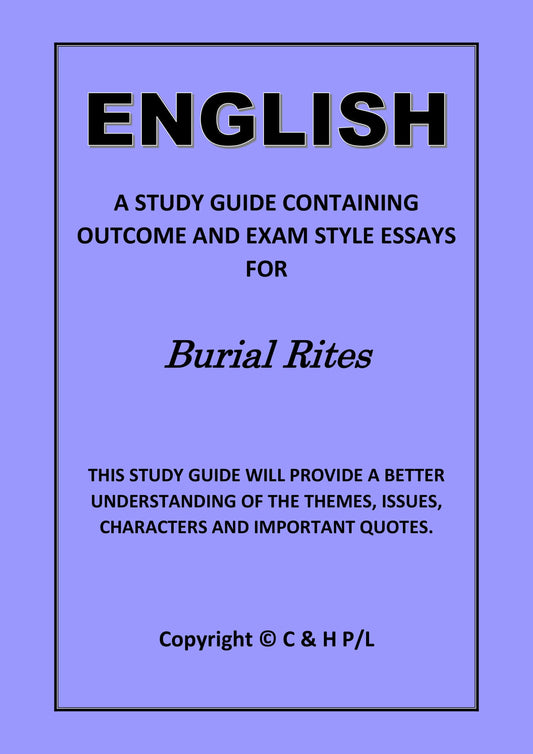 BURIAL RITES (SSRC)