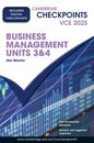 Cambridge Checkpoints Business Management Units 3&4 2025 (Digital Only)