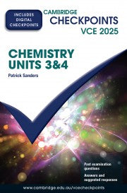 Cambridge Checkpoints VCE Chemistry Units 3&4 2025 (Digital Only)