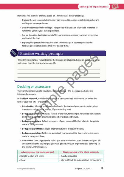 Insight EAL Year 11 (2nd edition)