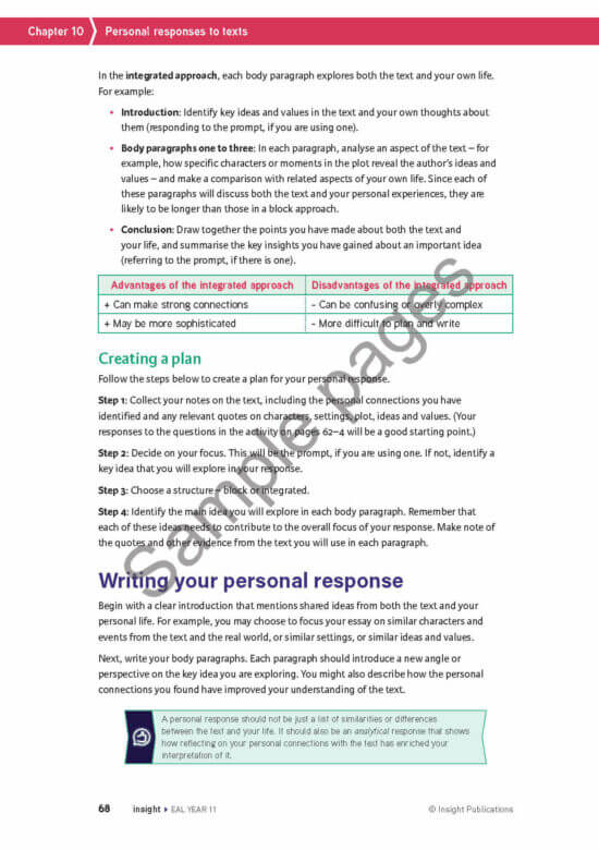 Insight EAL Year 11 (2nd edition)