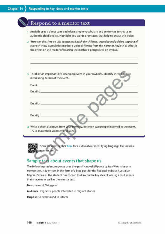 Insight EAL Year 11 (2nd edition)