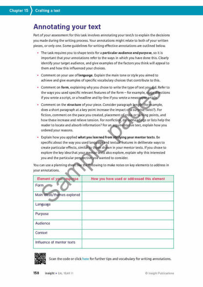 Insight EAL Year 11 (2nd edition)