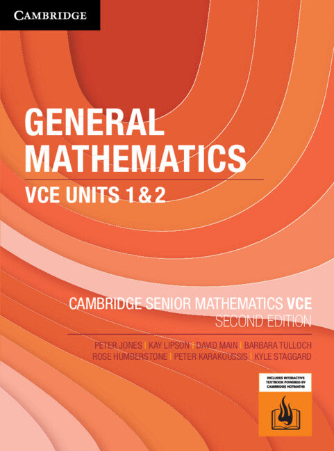 General Mathematics VCE Units 1&2 Reactivation Code