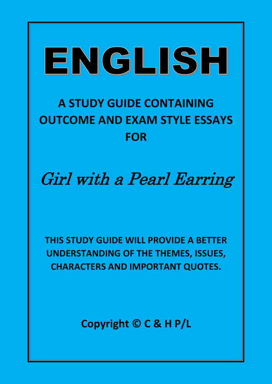 GIRL WITH A PEARL EARRING (SSRC)