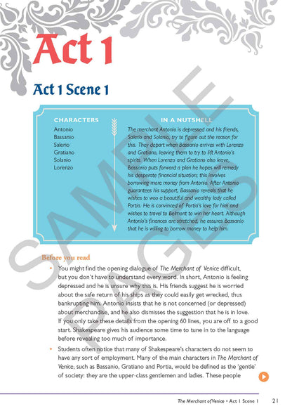 The Merchant of Venice - Insight