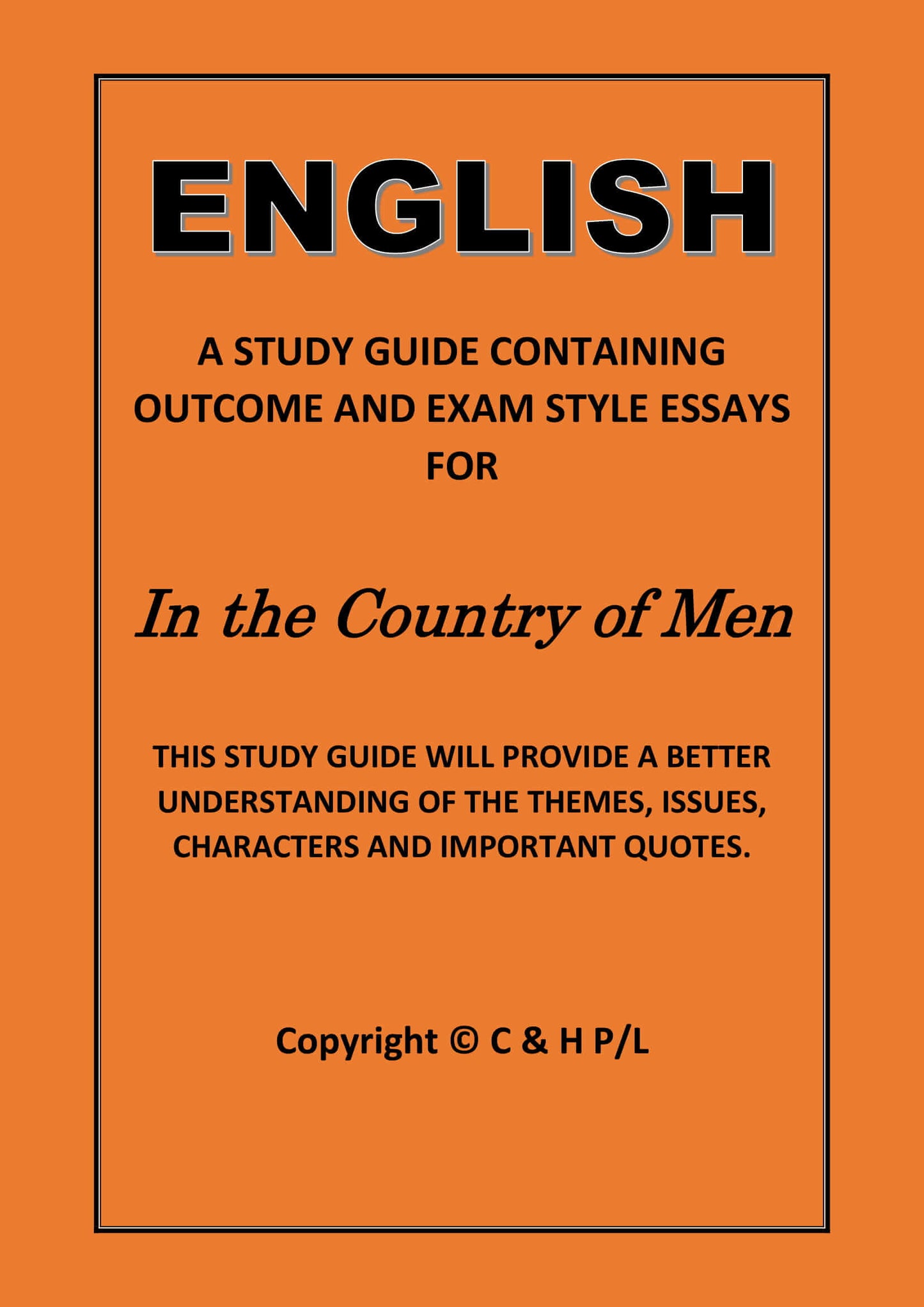 IN THE COUNTRY OF MEN (SSRC)