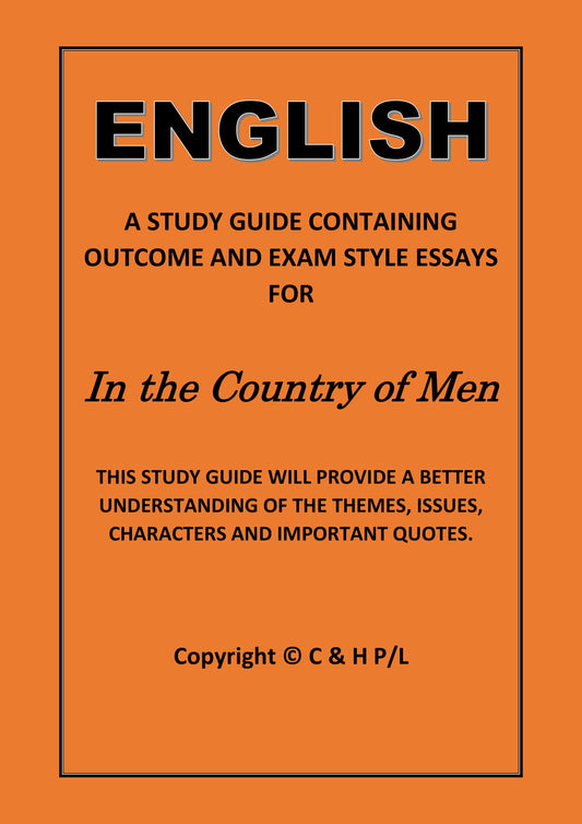 IN THE COUNTRY OF MEN (SSRC)
