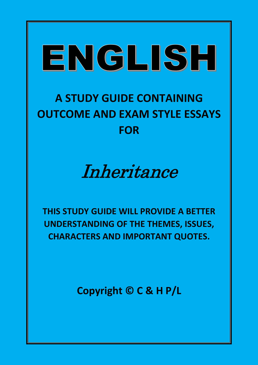 INHERITANCE (SSRC) – Student Success Resource Centre