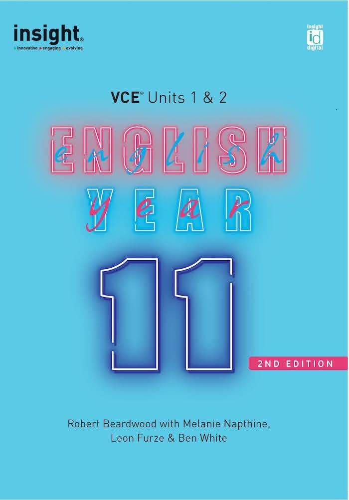 English Year 11 – Units 1 & 2 (2nd Edition) – For 2026