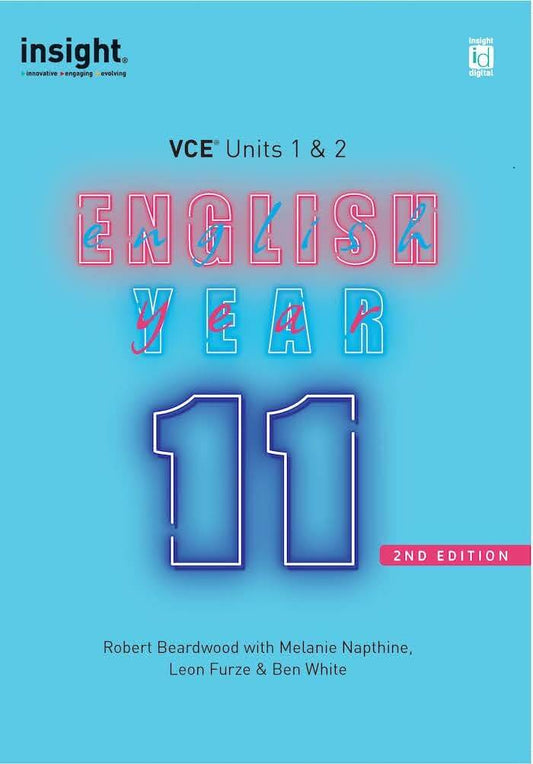 English Year 11 – Units 1 & 2 (2nd Edition) – For 2026