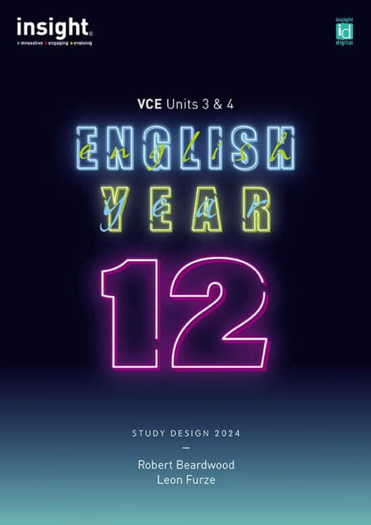 English Year 12 – Units 3 & 4