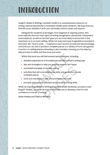Insight Guide to Writing (Print & Digital)