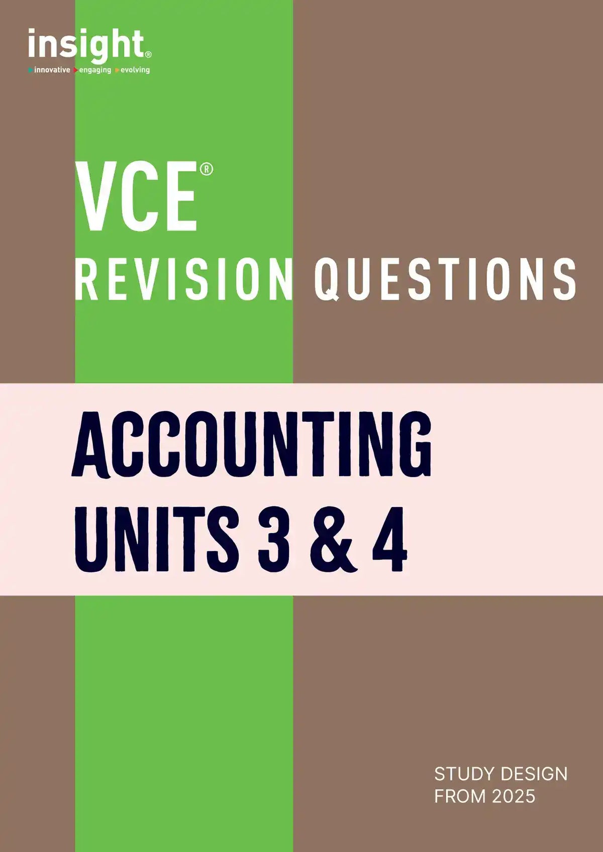 VCE Revision Questions – Accounting Units 3 & 4 (digital only)