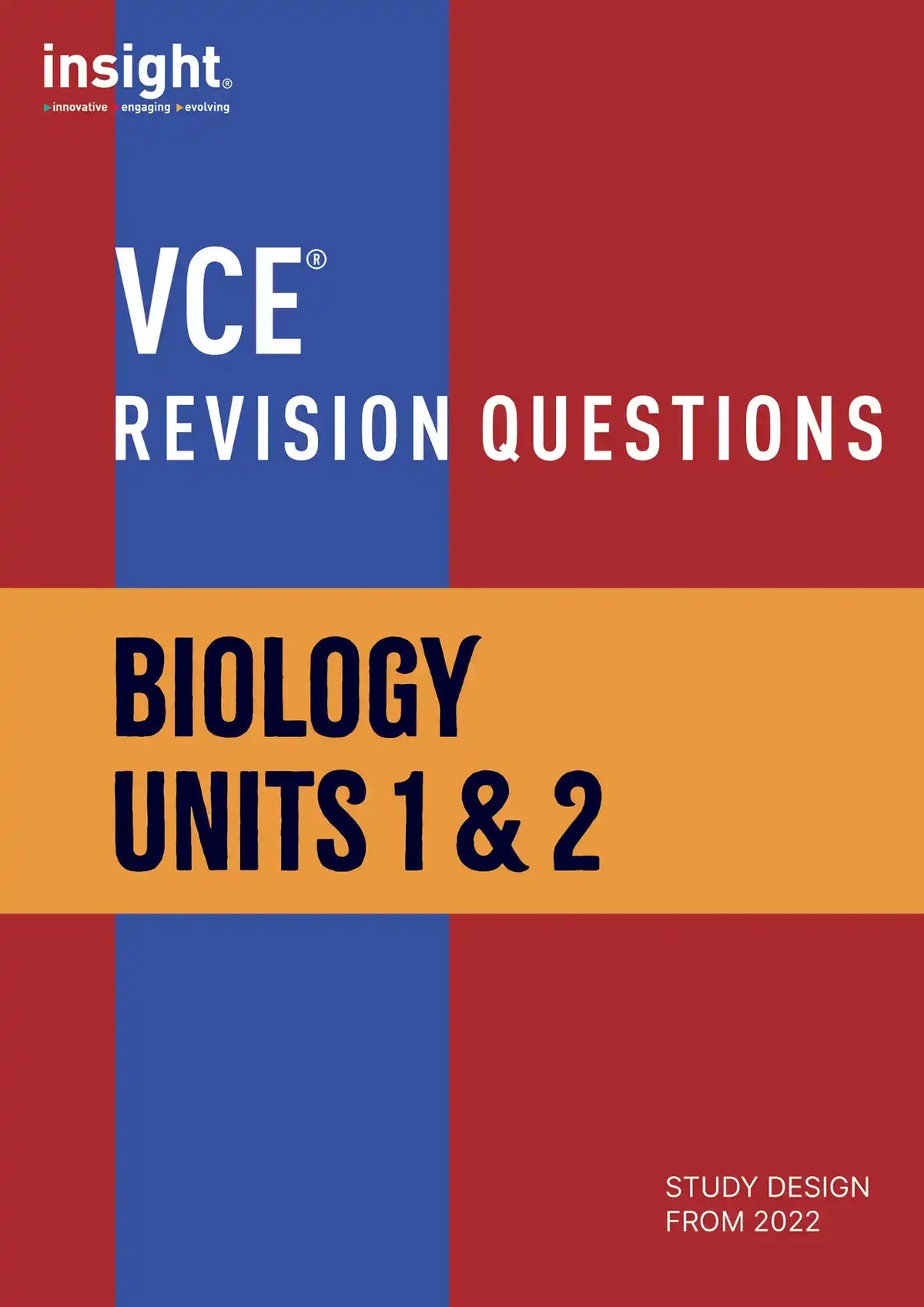 VCE Revision Questions – Biology Units 1 & 2 (digital only)