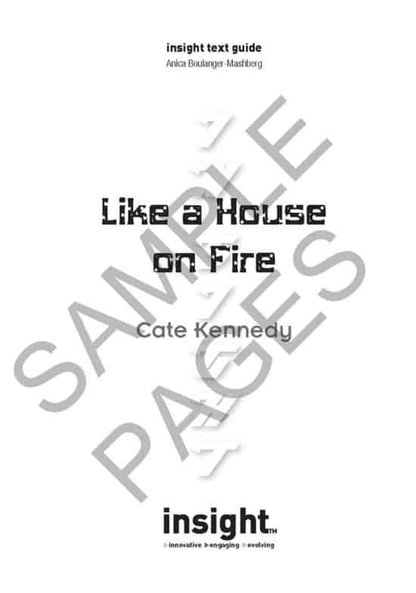 Insight - Like a House on Fire