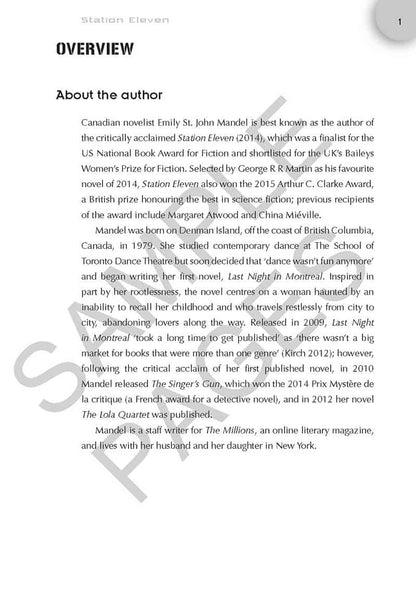Insight - Station Eleven