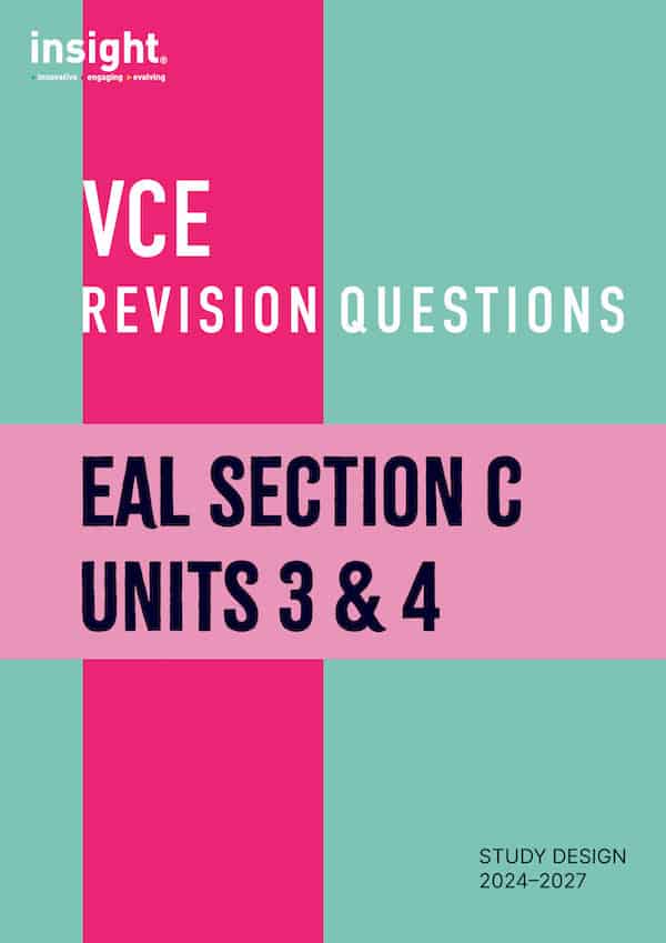 EAL Section C units 3&4
