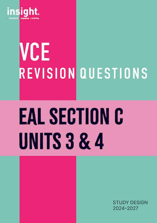 EAL Section C units 3&4