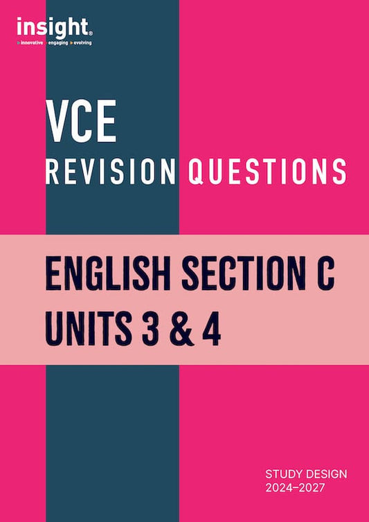 English Section C units 3&4 Revision Questions
