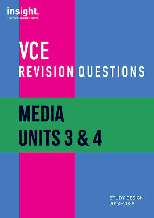 Media Units 3&4 Revision Questions