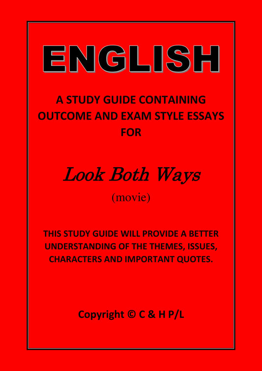 LOOK BOTH WAYS (SSRC)