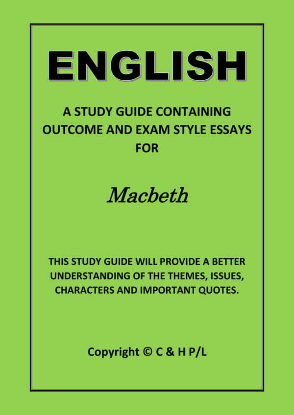 Macbeth - SSRC