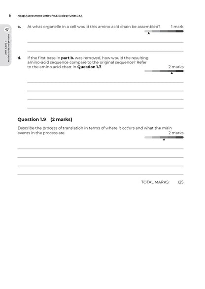 Neap Assessment Series: VCE Biology Units 3&4