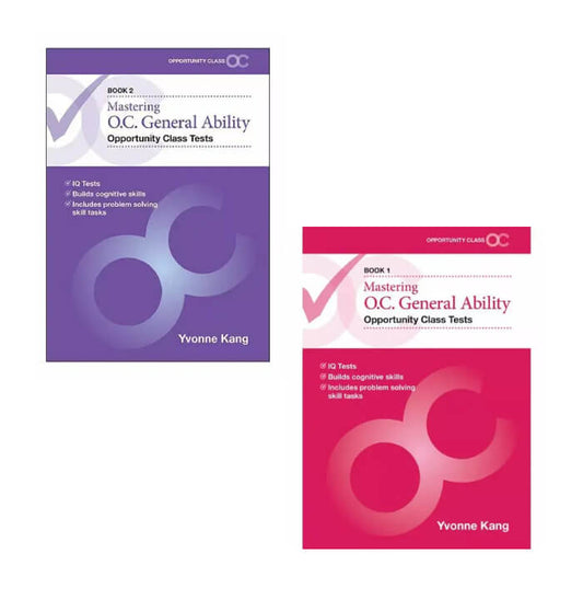 Mastering OC General Ability  Book1 + Book 2 Bundle set
