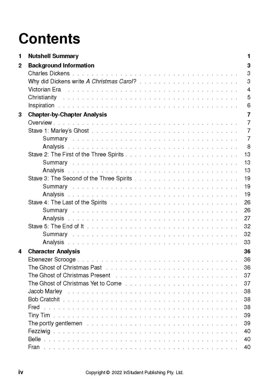 A Christmas Carol - ATAR Notes