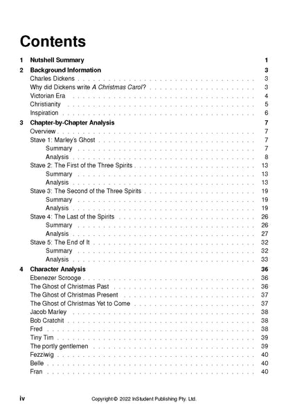 A Christmas Carol - ATAR Notes