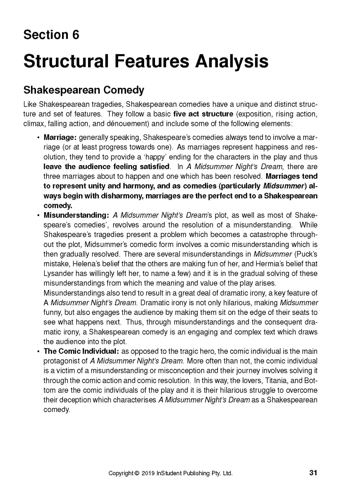 A Midsummer Night's Dream - ATAR Notes