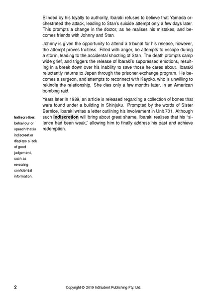 After Darkness - ATAR Notes
