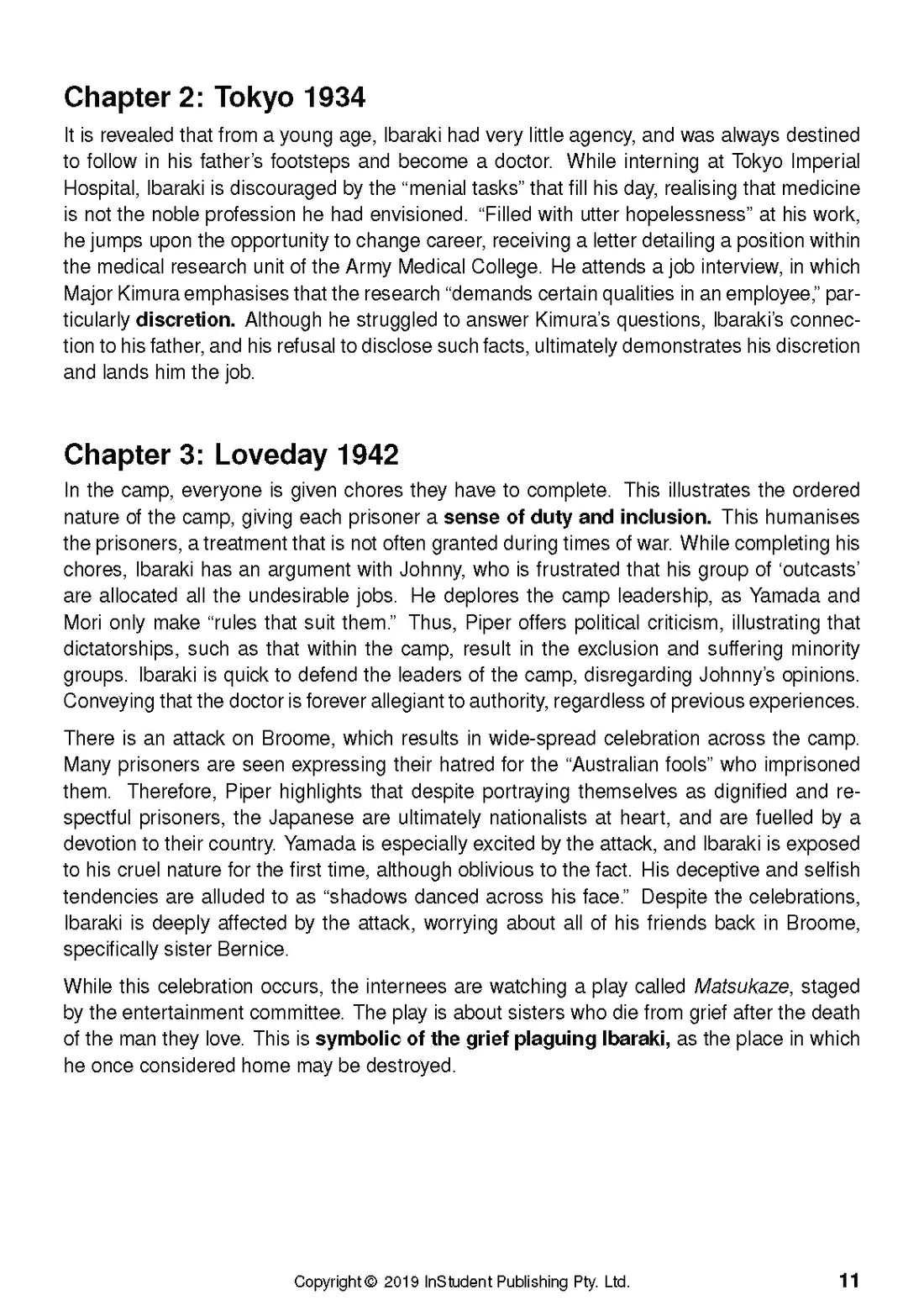 After Darkness - ATAR Notes