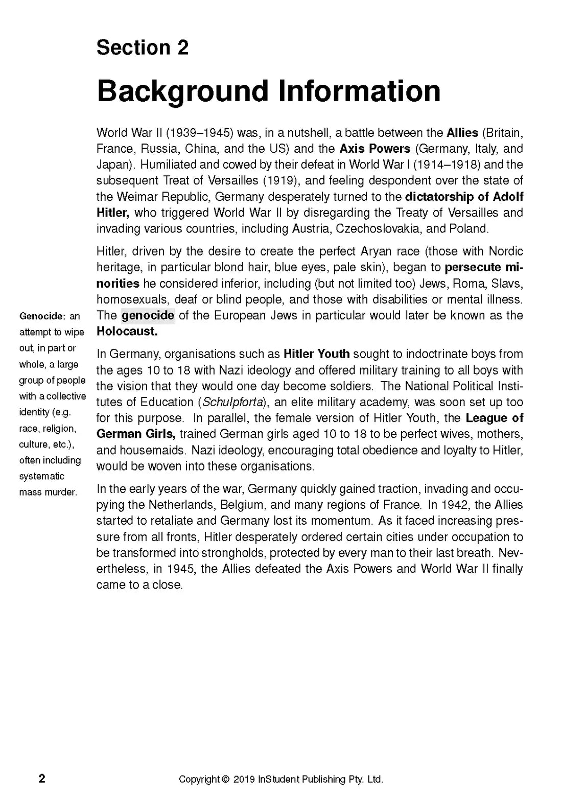 After Darkness - ATAR Notes