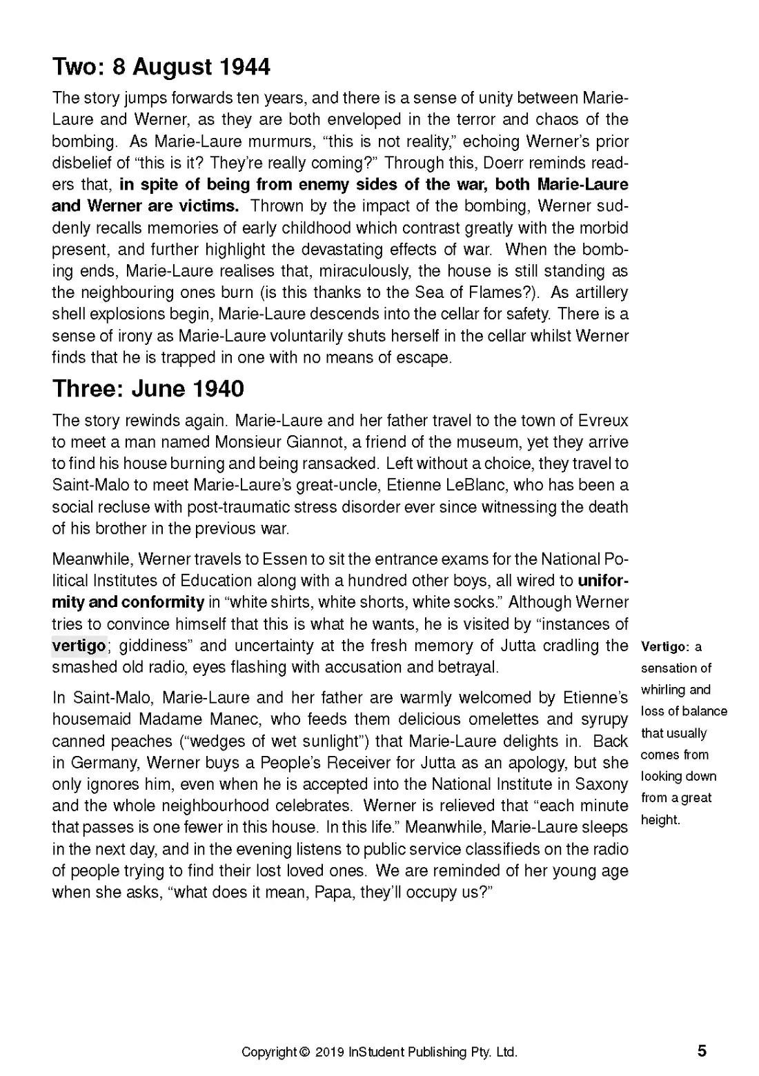 After Darkness - ATAR Notes