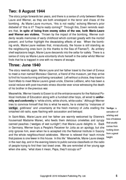 After Darkness - ATAR Notes