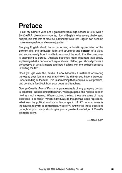 Animal Farm - ATAR Notes