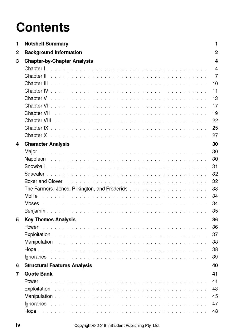 Animal Farm - ATAR Notes
