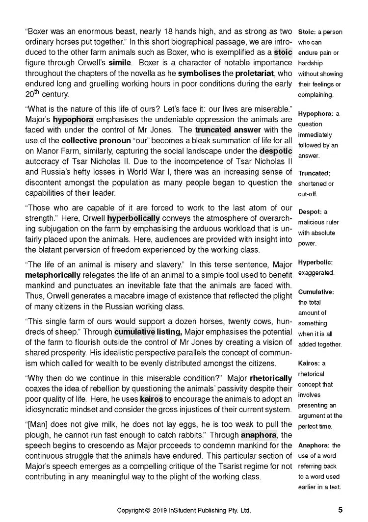 Animal Farm - ATAR Notes