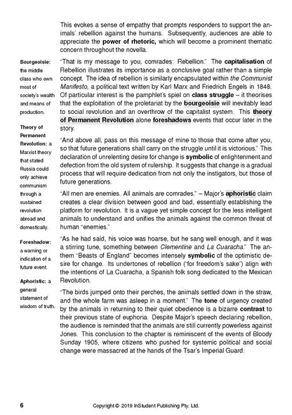 Animal Farm - ATAR Notes