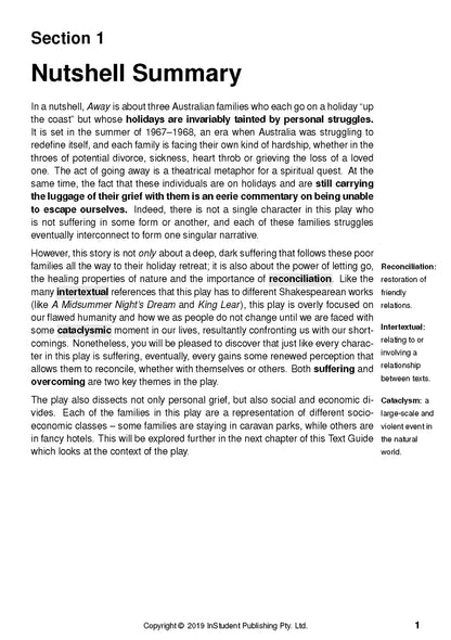 Away - ATAR Notes
