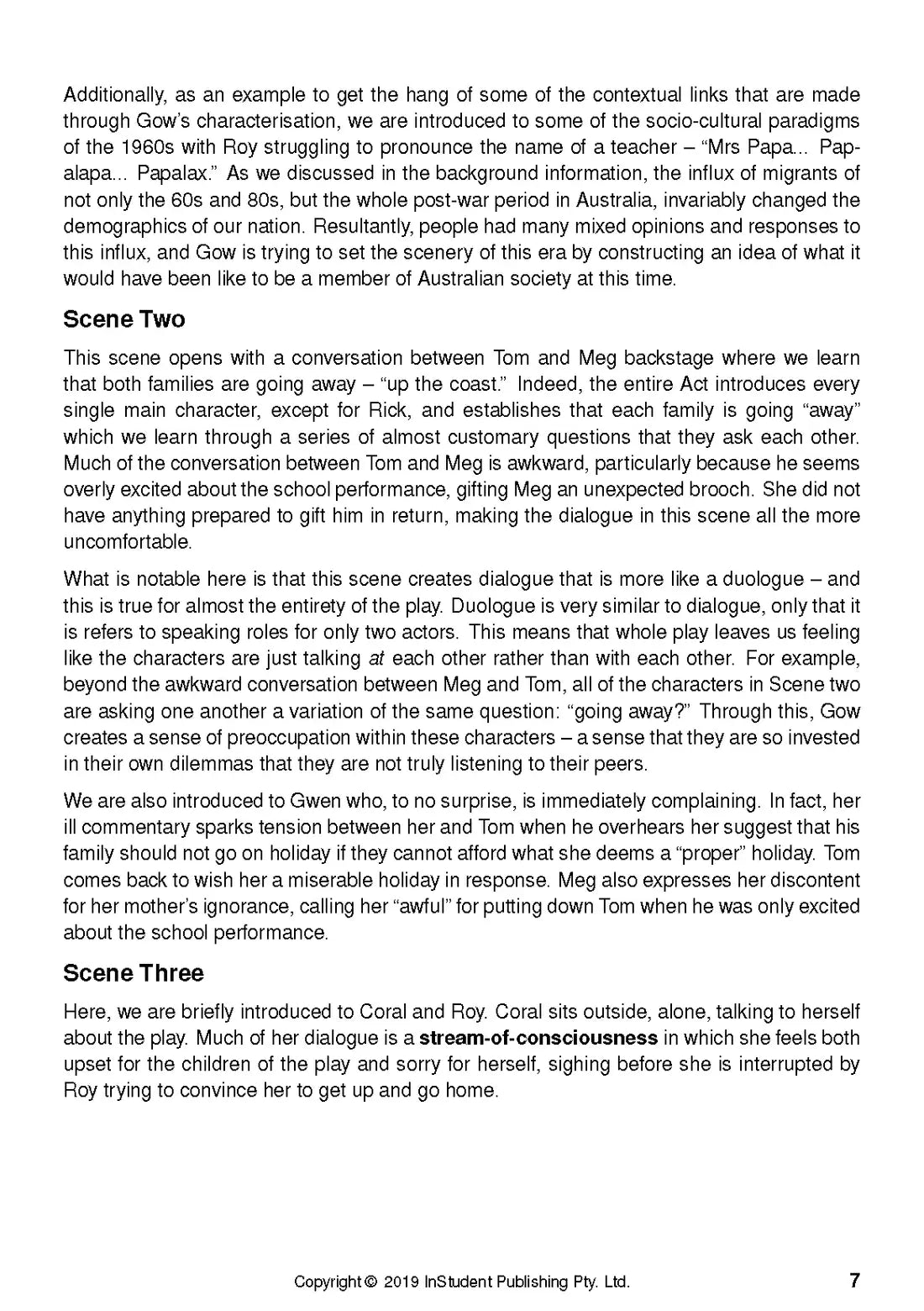 Away - ATAR Notes