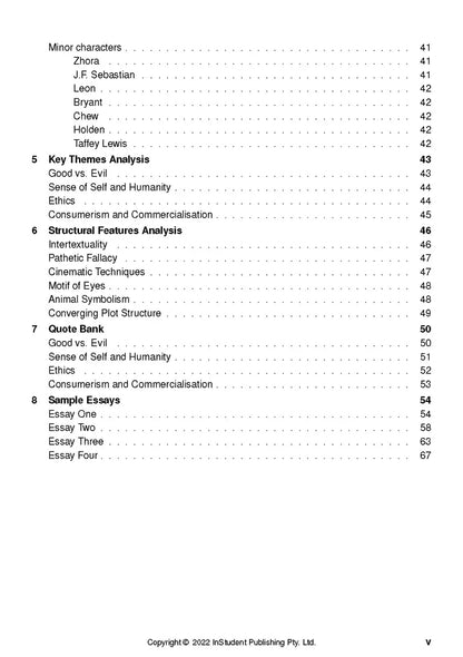 Blade Runner - ATAR Notes