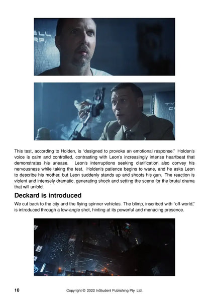 Blade Runner - ATAR Notes