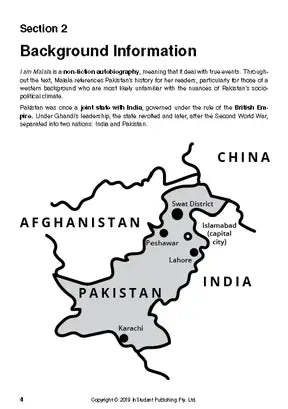 I Am Malala - ATAR Notes