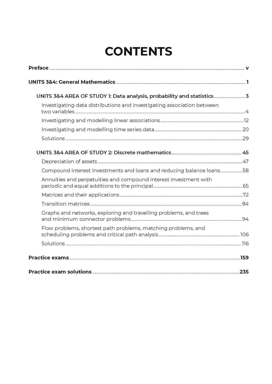 Neap Assessment Series: VCE General Mathematics Units 3&4
