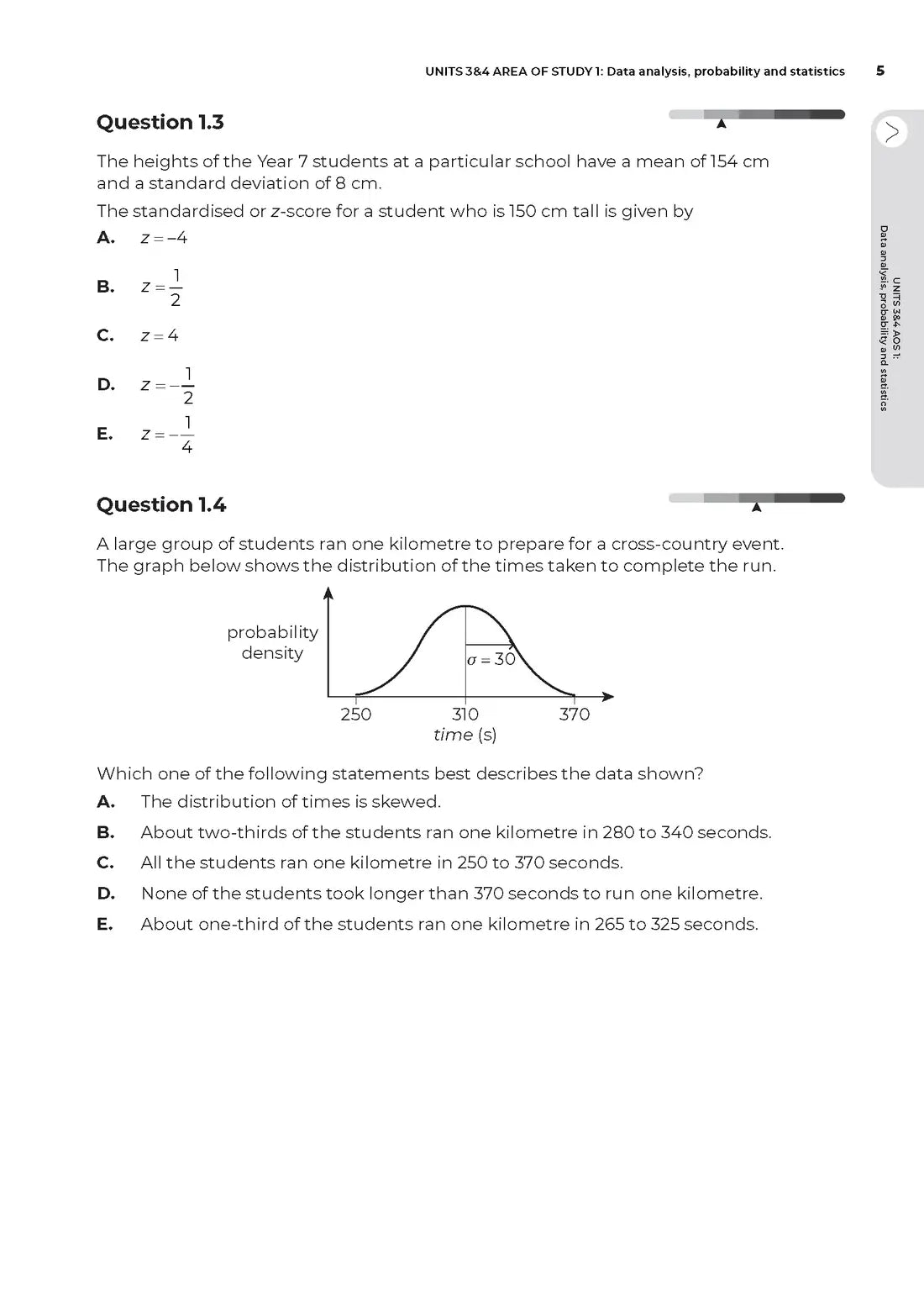 Neap Assessment Series: VCE General Mathematics Units 3&4